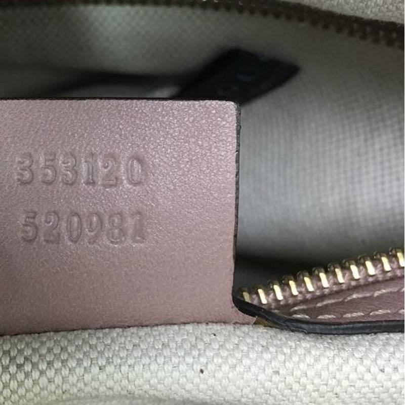 Women's or Men's Gucci Bree Convertible Top Handle Bag Guccissima Leather Medium