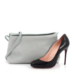 Burberry Leah Crossbody Bag Pebbled Leather Small