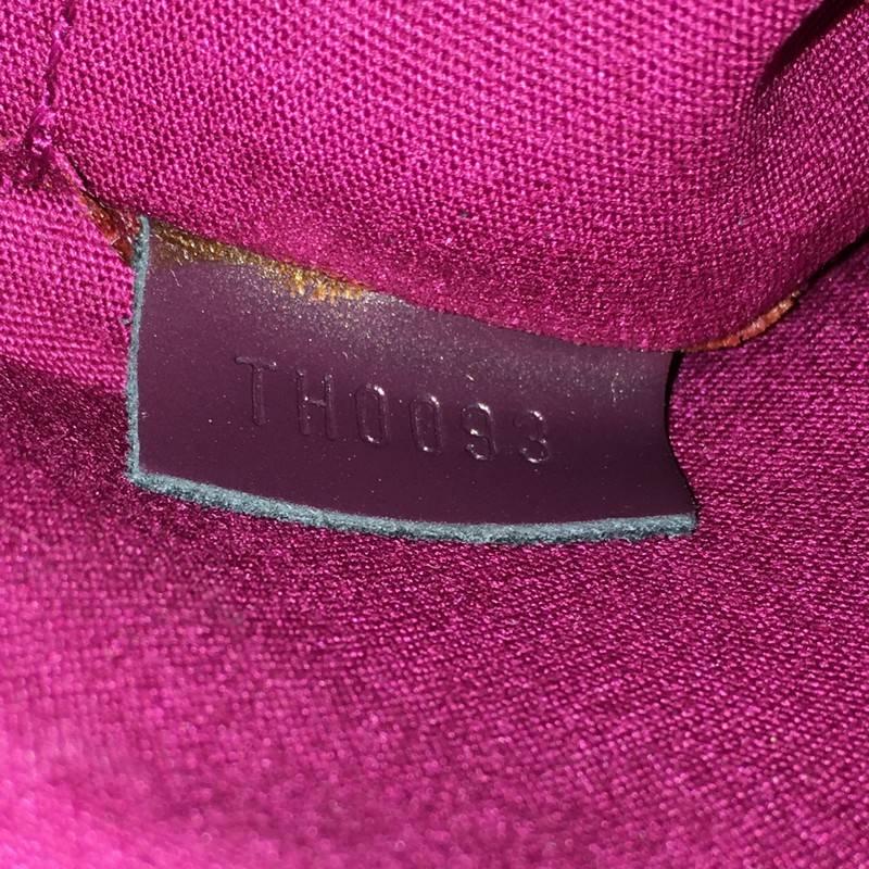 Louis Vuitton Mat Shelton Handbag Monogram Vernis 2