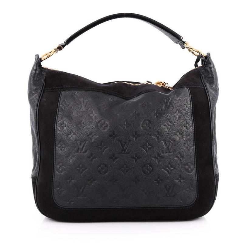 Louis Vuitton Audacieuse Handbag Monogram Empreinte Leather GM at ...