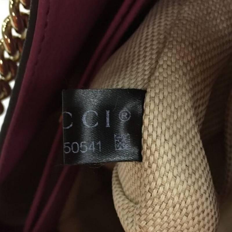 Gucci Soho Shoulder Bag Chain Strap Leather Mini 3