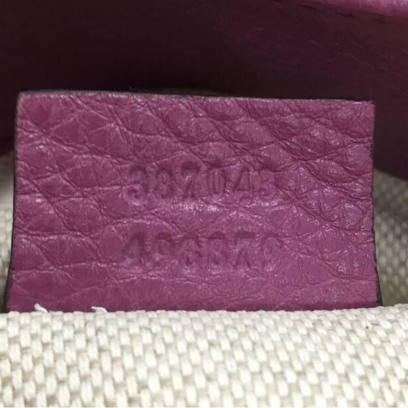 Gucci Soho Shoulder Bag Chain Strap Leather Mini 4