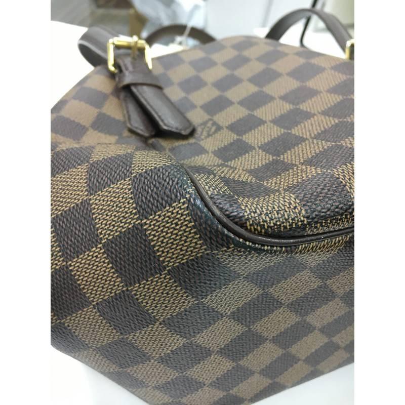 Black Louis Vuitton Belem Handbag Damier MM