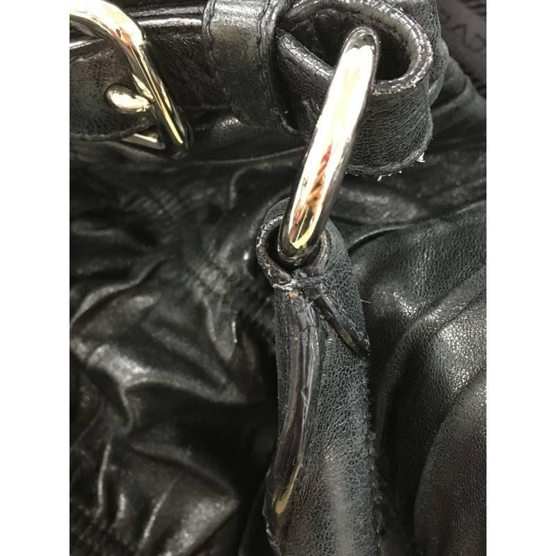Prada Gaufre Side Pocket Hobo Nappa Leather Large 1
