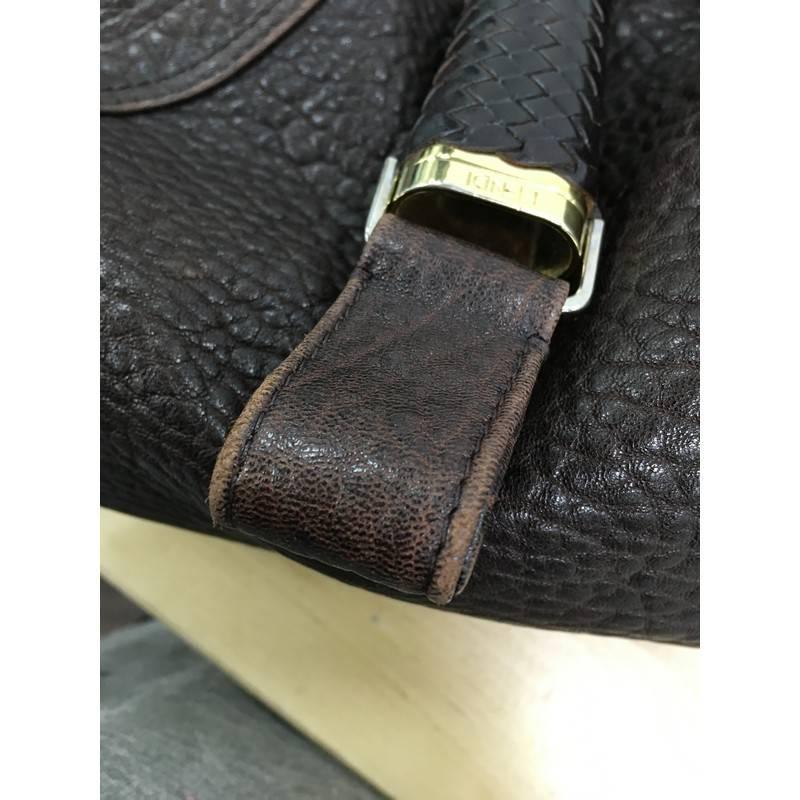 Black Fendi Spy Bag Leather