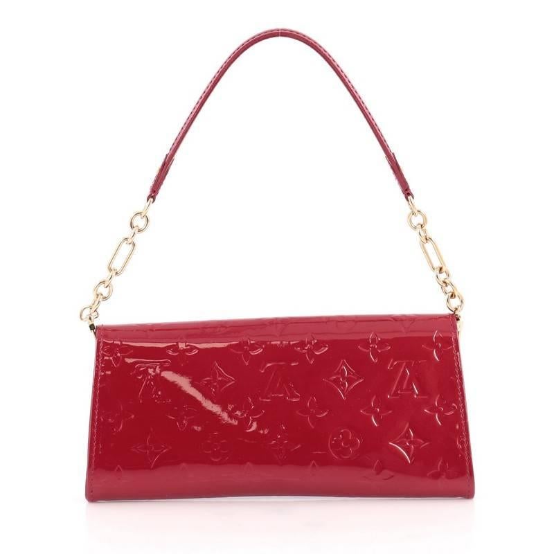 Louis Vuitton Sunset Boulevard Handbag Monogram Vernis In Good Condition In NY, NY