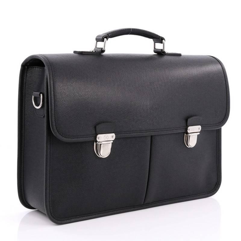 louis vuitton taiga briefcase
