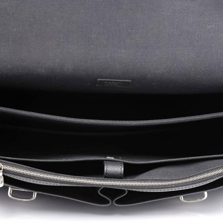 Louis Vuitton Anton Briefcase Taiga Leather at 1stDibs