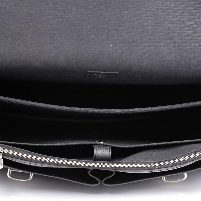 Women's or Men's Louis Vuitton Anton Briefcase Taiga Leather