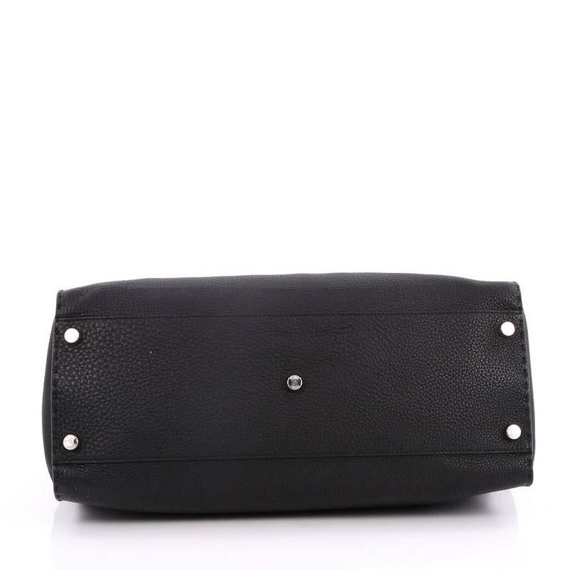 Women's Fendi Selleria Peekaboo Monster Handbag Leather XL