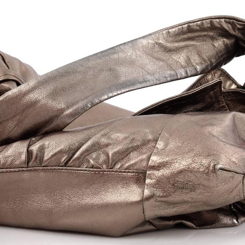 Gucci Hysteria Fold Over Hobo Leather Medium 1