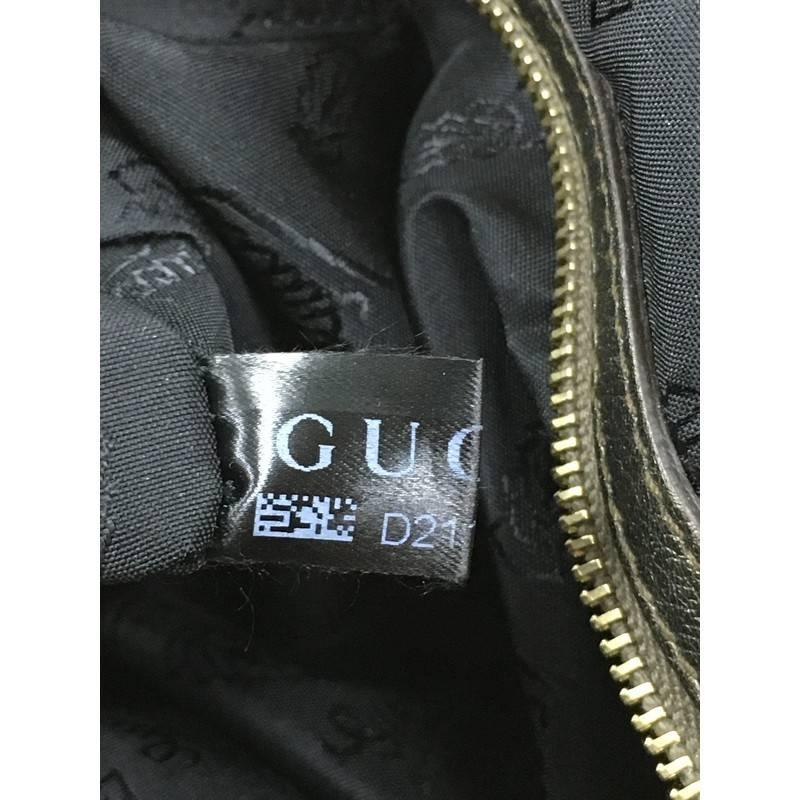 Gucci Hysteria Fold Over Hobo Leather Medium 2