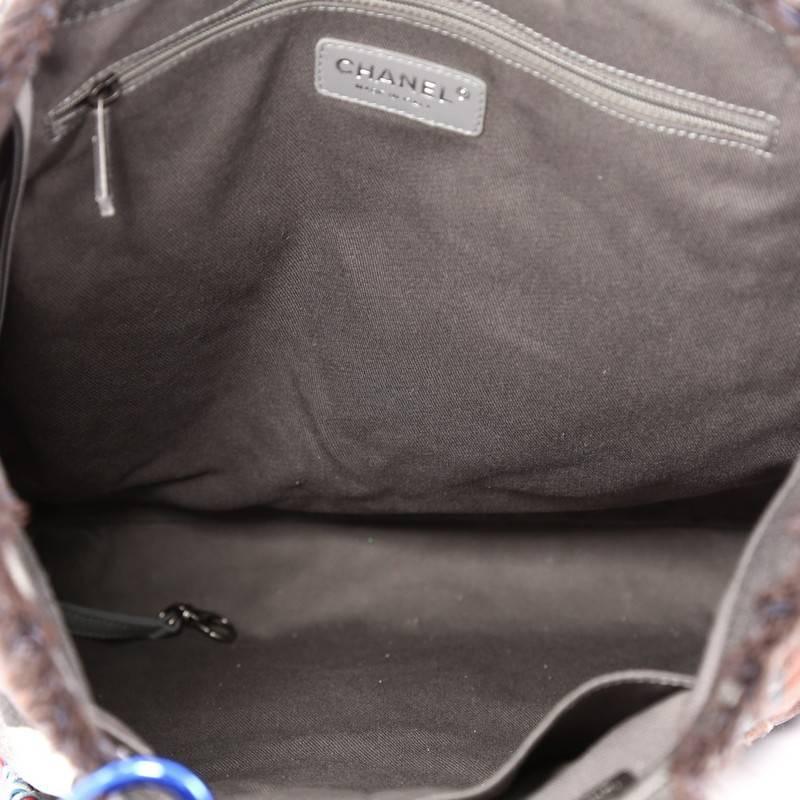 Chanel Art School Oh My Boy Tote Graffiti Canvas 1