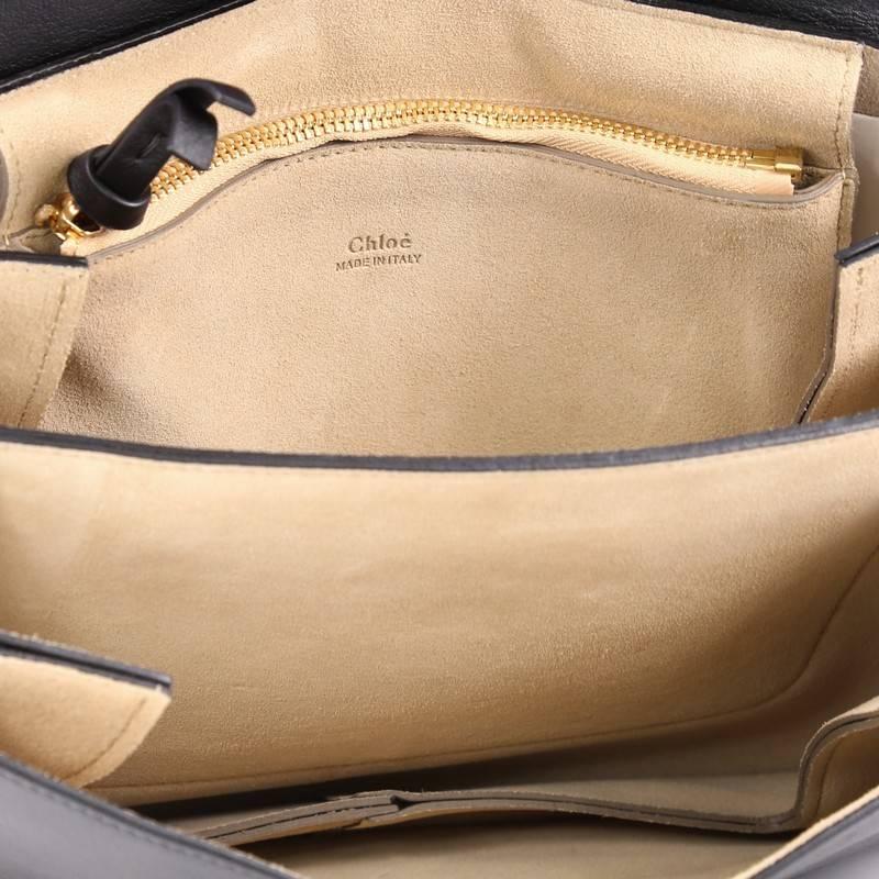 Chloe Faye Shoulder Bag Leather and Suede Medium 1