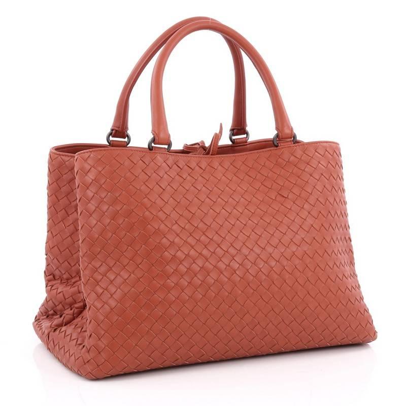 bottega veneta intrecciato nappa large tote