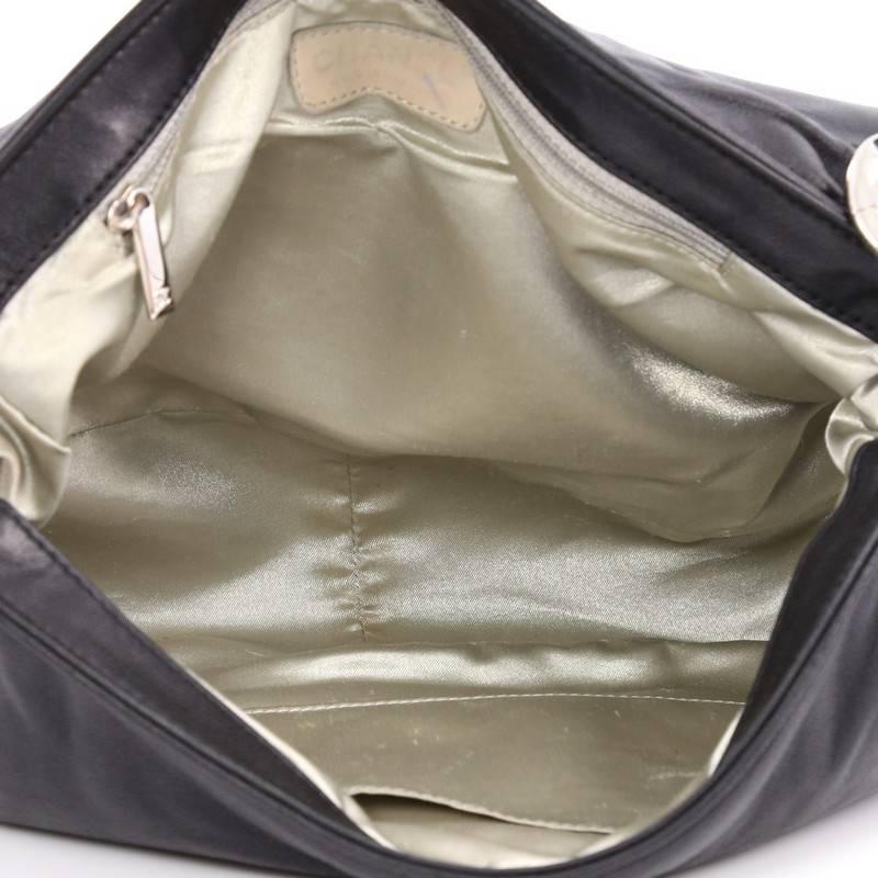 Chanel Flap Messenger Bag Quilted Calfskin Medium 1