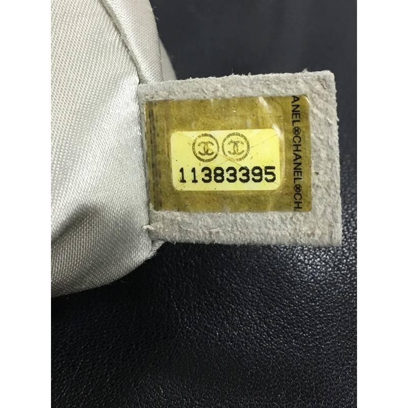 Chanel Flap Messenger Bag Quilted Calfskin Medium 5