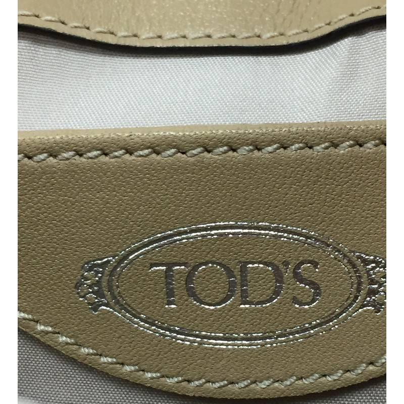 Tod's Infilature Penny Bar Crossbody Bag Patent Leather Mini 3