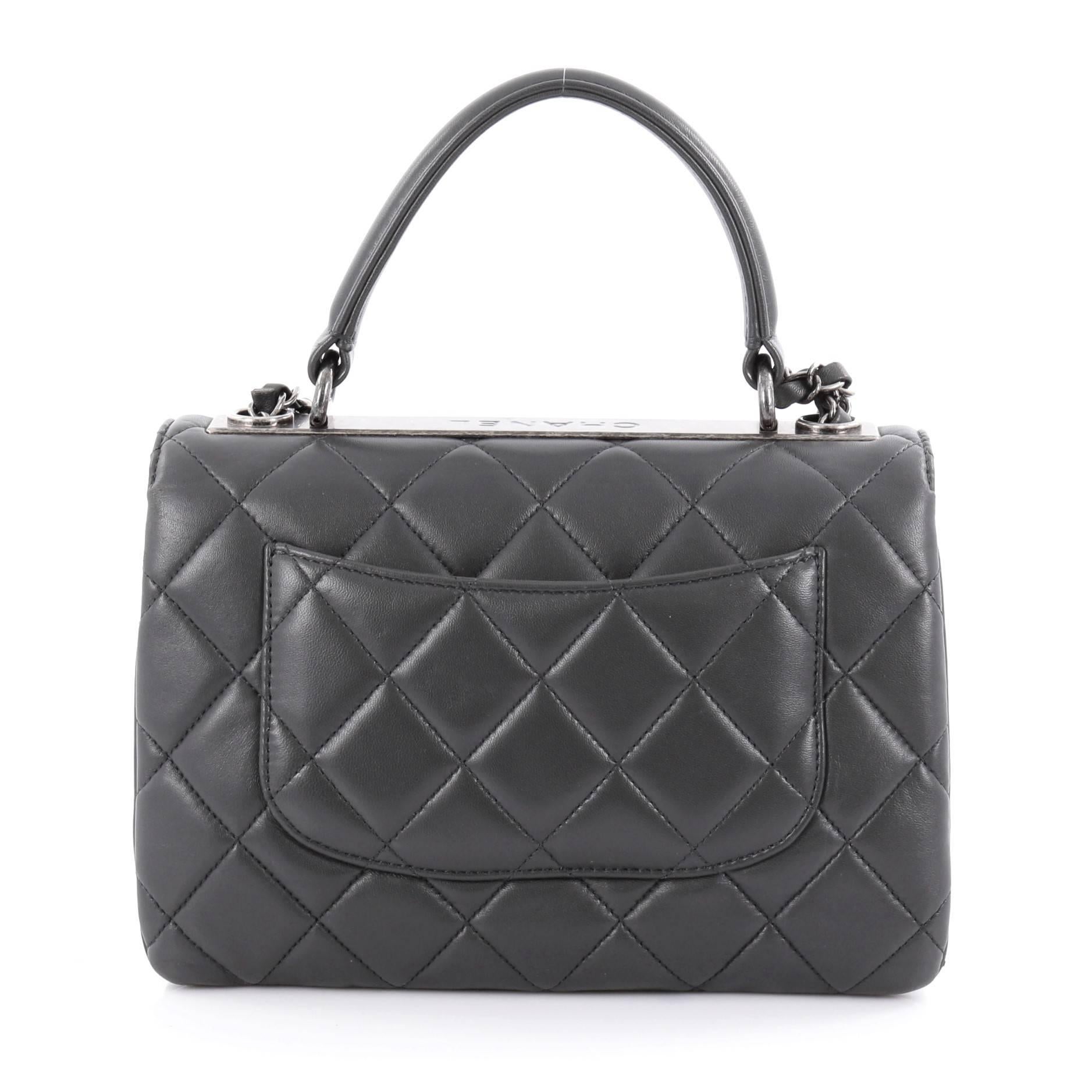 chanel trendy cc grey