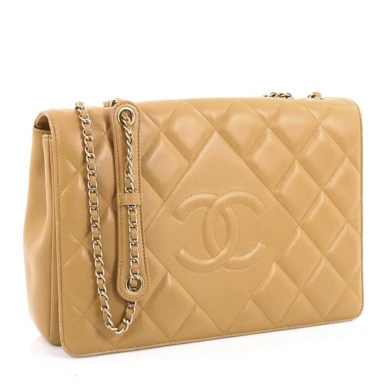 Chanel Diamond CC Flap Bag Quilted Lambskin Medium