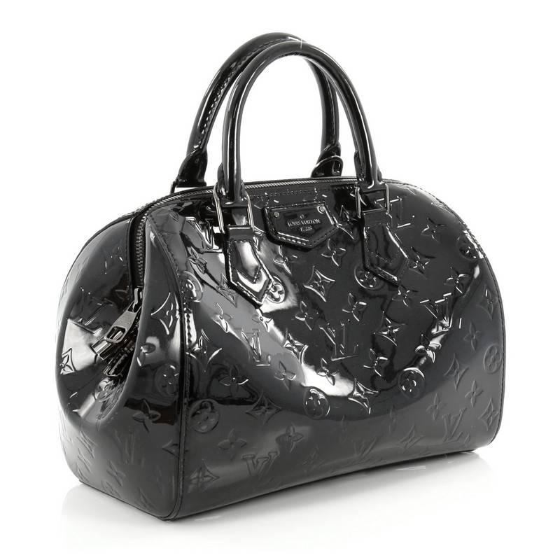 Black Louis Vuitton Montana Handbag Monogram Vernis