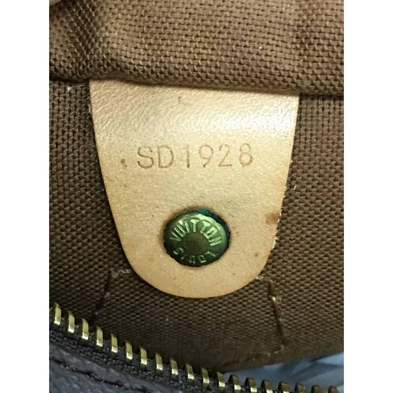 Louis Vuitton Speedy Handbag Monogram Canvas 25 5