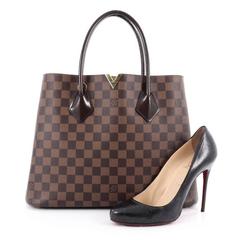 Louis Vuitton Kensington Handbag Damier