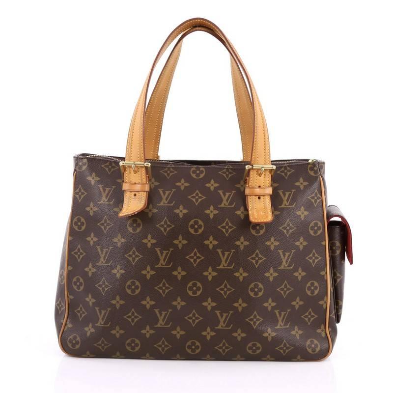 Women's or Men's Louis Vuitton Multipli Cite Handbag Monogram Canvas