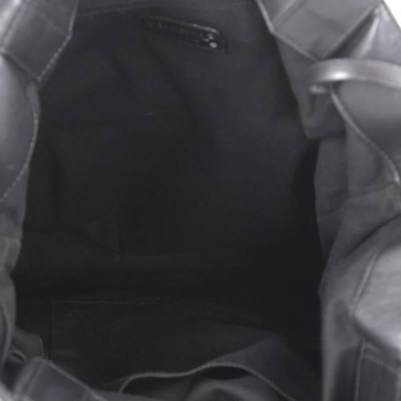 Chanel Expandable Ligne Messenger Bag Leather Large 1