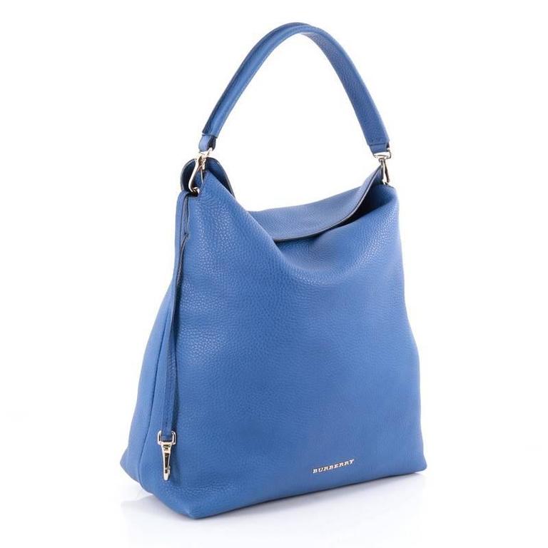 Burberry london grainy online leather medium cale hobo