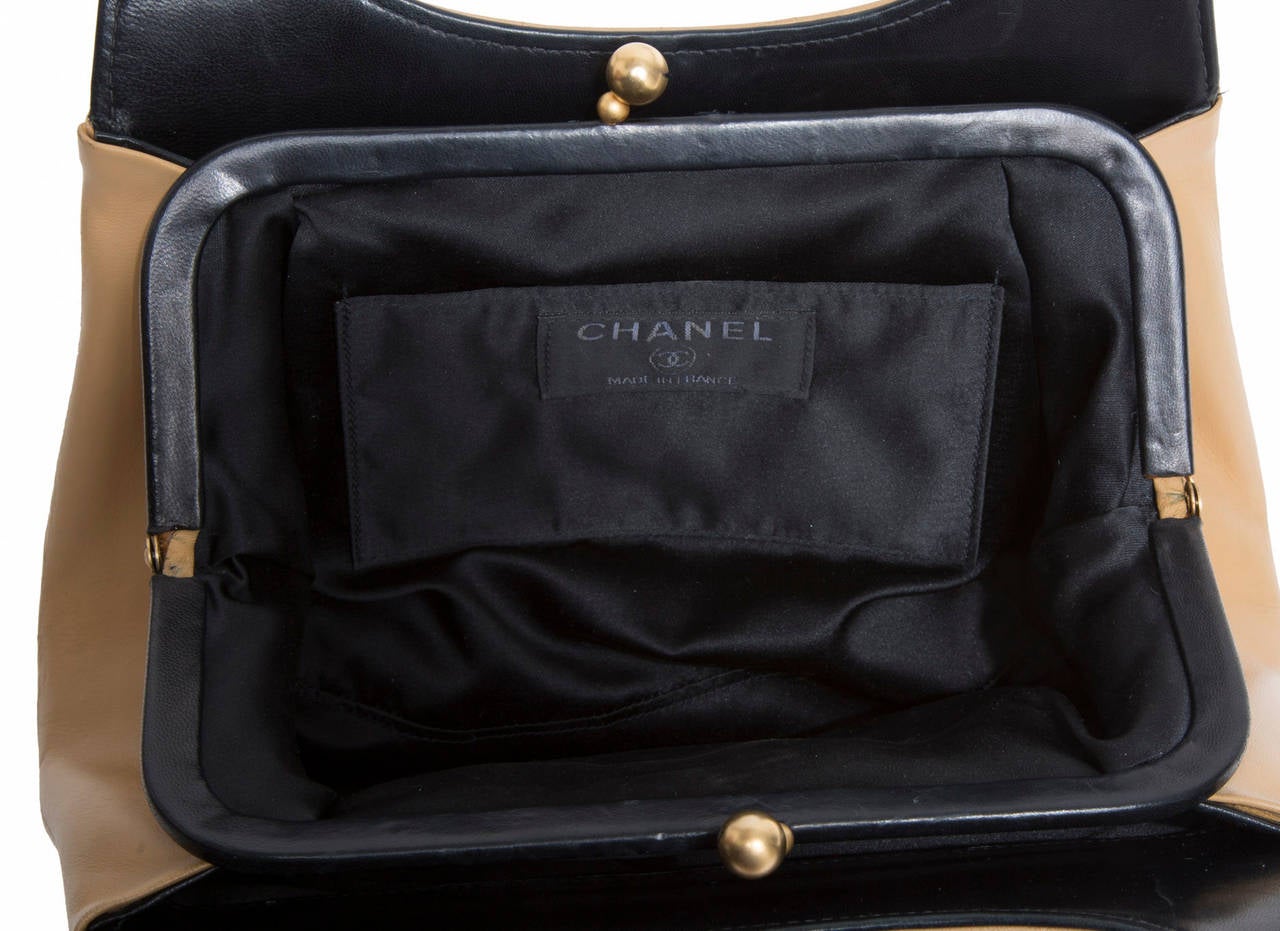 Chanel Chocolate Bar Shoulder Leather 3