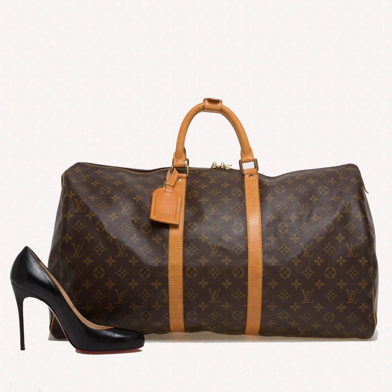 Louis Vuitton Keepall Monogram Canvas 55 In Good Condition In NY, NY