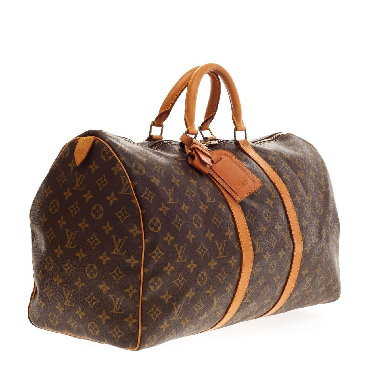 Louis Vuitton Keepall Monogram Canvas 50 In Good Condition In NY, NY