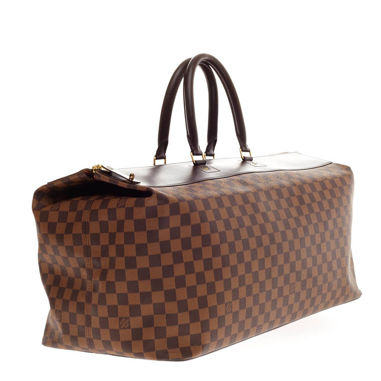 Louis Vuitton Greenwich Travel Bag Damier Canvas GM In Good Condition In NY, NY