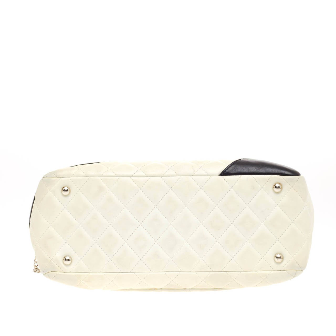 Chanel Cambon Bowler Quilted Calfskin Medium 1