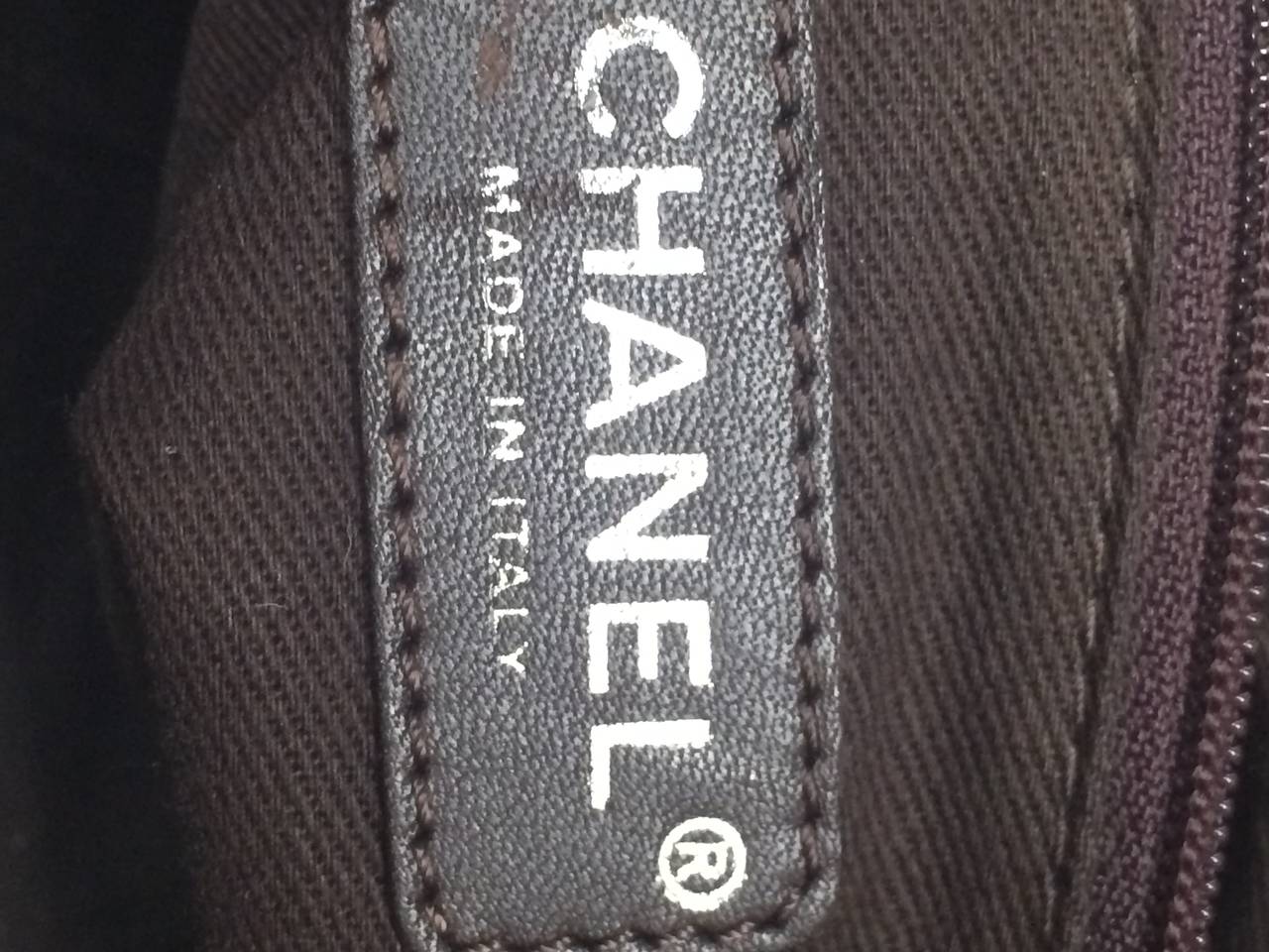 Chanel Diamond Quilt Bowler Lambskin Large 5