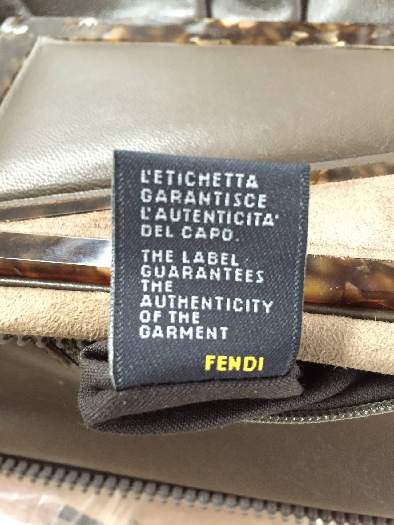 Fendi To You Convertible Leather and Suede 4