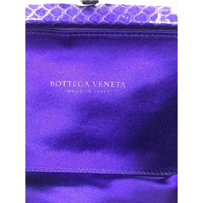 Bottega Veneta Box Knot Clutch Intrecciato Satin Small 2