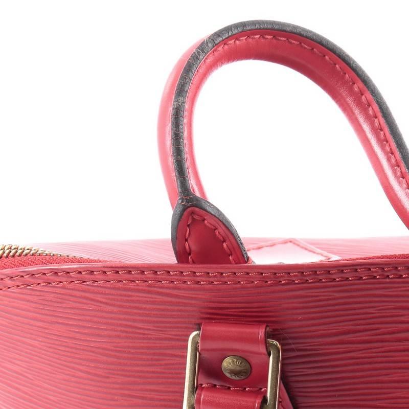 Louis Vuitton Vintage Alma Handbag Epi Leather PM 3