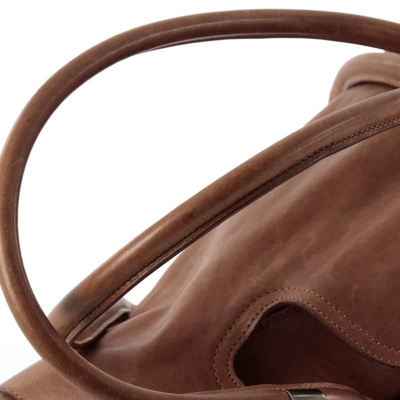 Brown Proenza Schouler  PS1 Keepall Handbag Leather Large