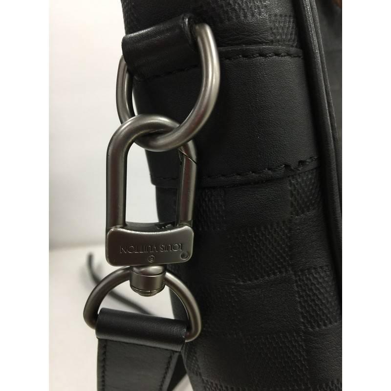 Louis Vuitton Tadao Handbag Damier Infini Leather PM 1