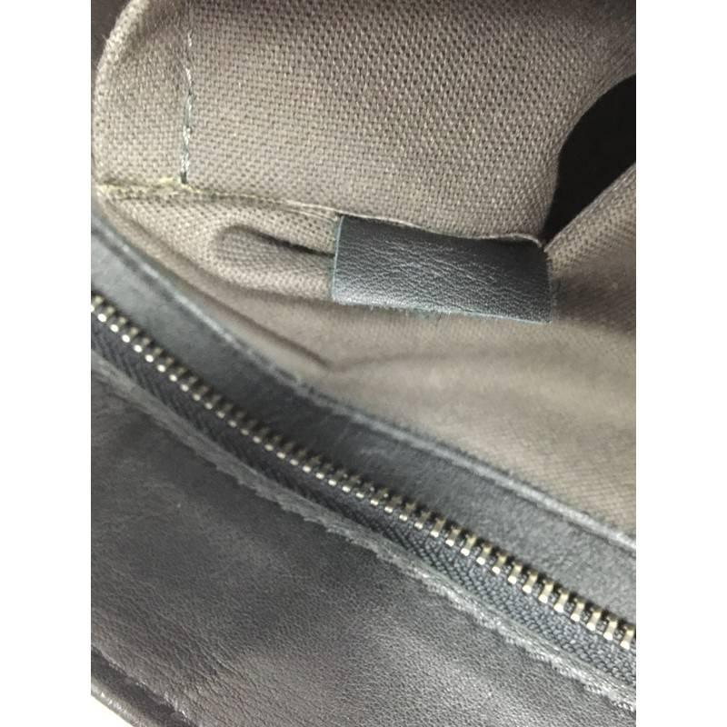 Louis Vuitton Tadao Handbag Damier Infini Leather PM 4