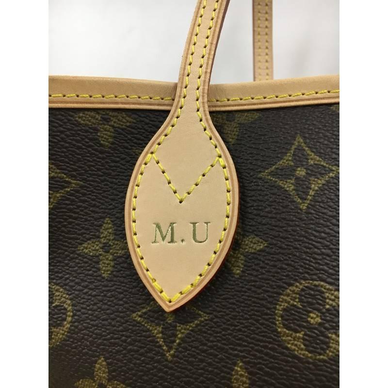 Louis Vuitton Neverfull Tote Monogram Canvas PM 2