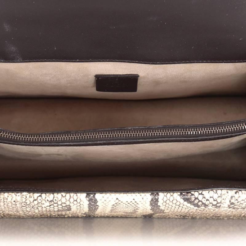 Gucci Web Dionysus Handbag Python Medium 3