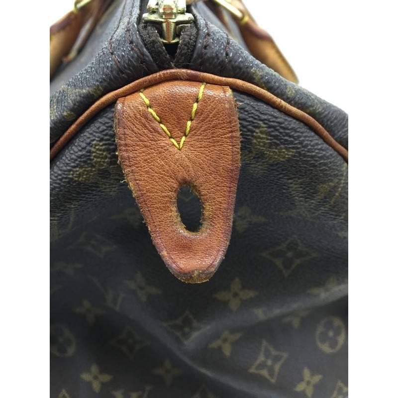 Louis Vuitton Speedy Handbag Monogram Canvas 40  1