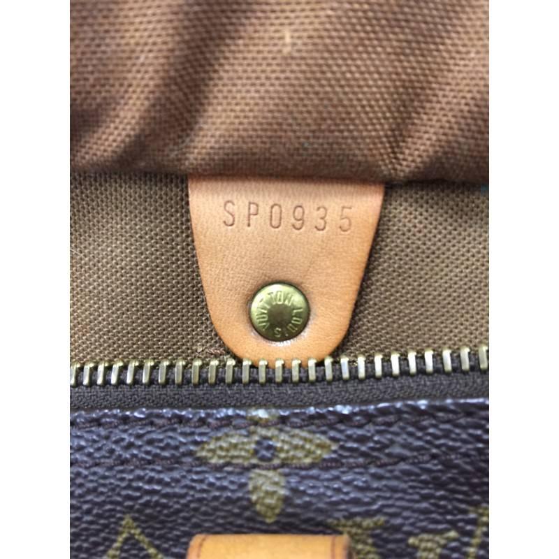 Louis Vuitton Speedy Handbag Monogram Canvas 40  3