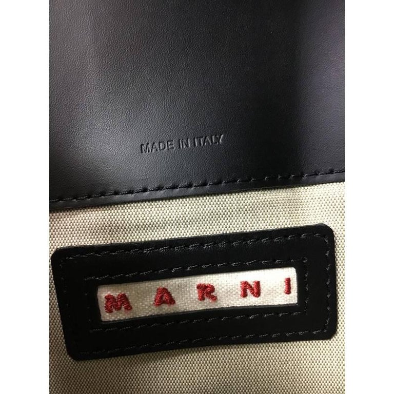 Marni Trunk Accordion Bag Leather Mini at 1stDibs
