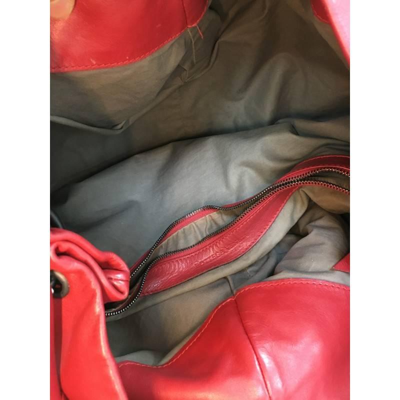 Bottega Veneta Aquilone Fortune Cookie Hobo Intrecciato Nappa Small In Fair Condition In NY, NY