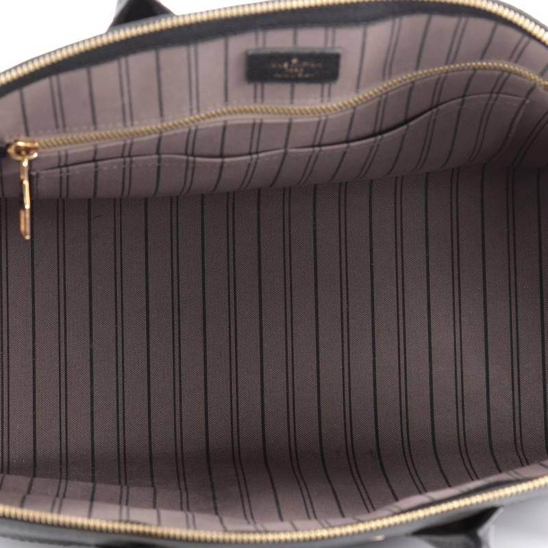 Women's or Men's Louis Vuitton Pont Neuf Handbag Monogram Empreinte Leather GM