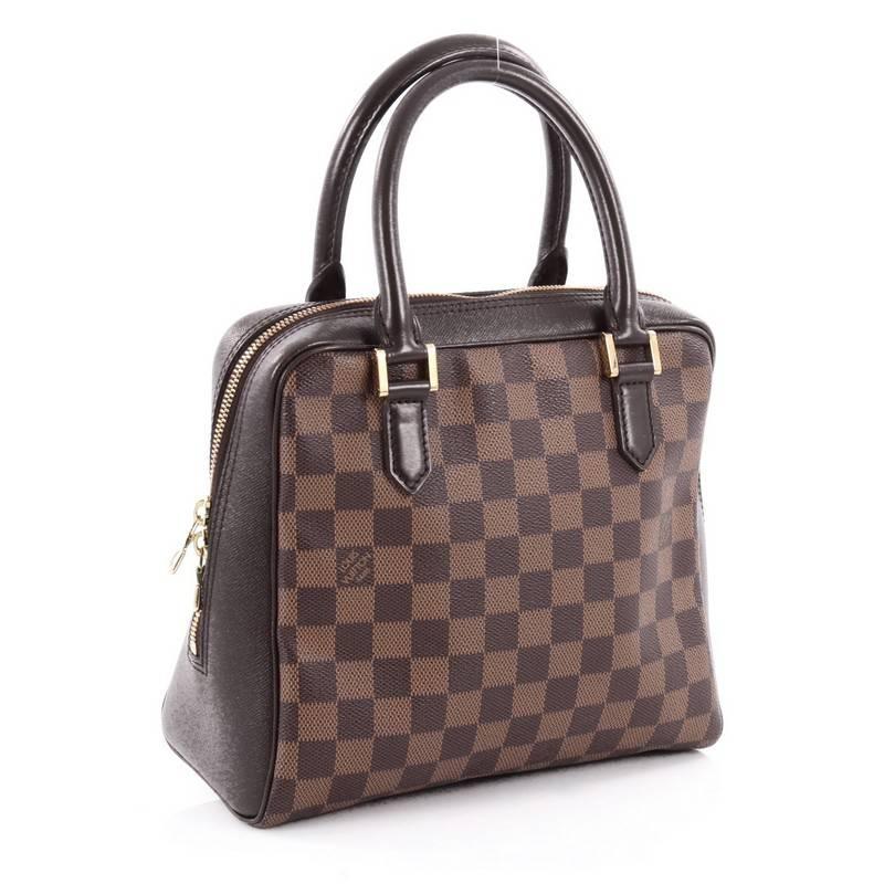Gray Louis Vuitton Brera Handbag Damier